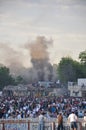 Gezi park protests in istanbul turkey june turkish protestors clash police under excessive use of violence and tear gas a Stock Photos