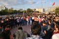 Gezi park protests in istanbul turkey june turkish protestors clash police under excessive use of violence and tear gas a Royalty Free Stock Photography
