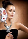 Girl With Carnival Mask