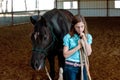 A Girl And Her Horse