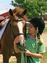 Girl And Horse