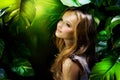 Girl In Jungle
