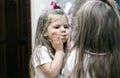 Girl And Mirror