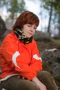 Girl In The Nature