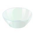 Glass Bowl Isolated Illustration