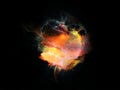 Glow Of Fractal Jellyfish