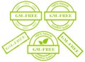 GM-Free green stamps