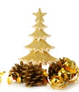 Gold Decorated Christmas Trees...