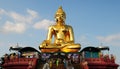 Golden Buddha statue