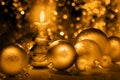 Golden Christmas Decorations