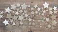 Golden Stars Background