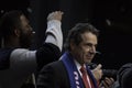 Governor Cuomo and Justin Tuck at the parade