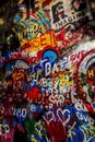 Graffiti on Lennon Wall