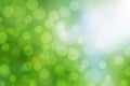 Green Bokeh Background