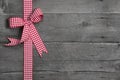 Grey Wooden Background With Re...