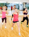 Group Of Concentrated People E...