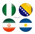 Group F - Nigeria, Bosnia, Iran, Argentina