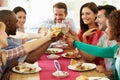 Group Of Friends Making Toast ...