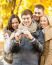 Group Of Friends With Photo Ca...