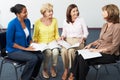 Group Of Women At Book Club