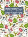 Grunge Background With Christm...