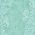 Grungy Vintage Flourished Flor...