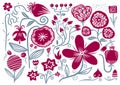 Hand Drawn Flowers