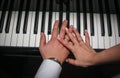 Pianist wedding ring