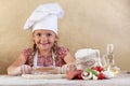 Happy Chef Little Girl Stretch...