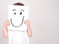 Happy Face Paper Boy