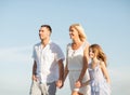 Happy Family At The Seaside