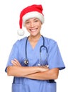 Happy Holidays Christmas Nurse