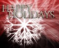 Happy Holidays Concept Backgro...