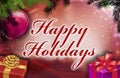 Happy Holidays Wishes