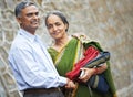 Happy Indian Adult People Couple