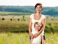 Happy Mother And Little Daught...