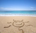 Happy Sun On The Beach