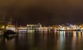 Harbour in Kiel seaport, Germany