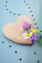 Heart And Flowers