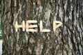 Help Nature Concept