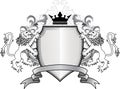 Heraldic Lion With Shield