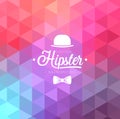 Hipster Background.