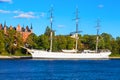 Historical ship AF Chapman in Stockholm, Sweden