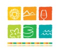 Holidays Icons Set