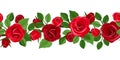Horizontal Seamless Background...