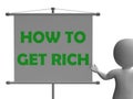 How To Get Rich Board Shows Wealth Improvement