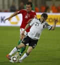 Hungary vs Germany friendly football game