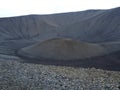 Hverfjall Volcano Crater on Iceland