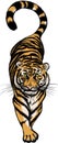 Illustration Of Crouching Tiger
