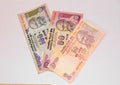 Indian currency notes Stock Images